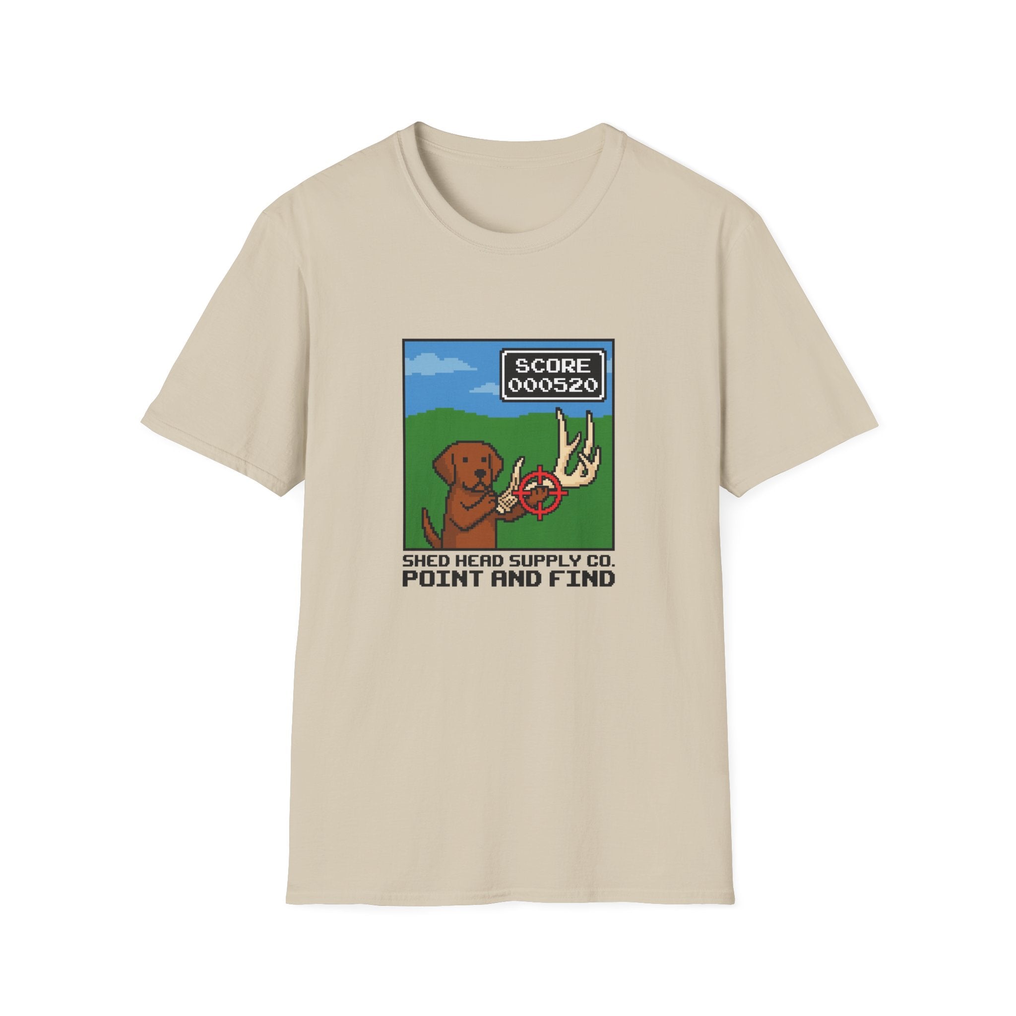 Horn Hunt 80's Video Game T-Shirt