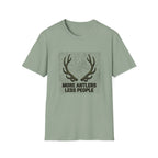 More Antlers / Less People T-Shirt