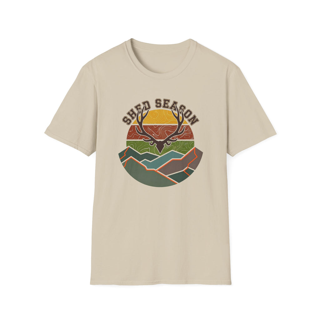 Shed Season Elk Arrowhead T-Shirt
