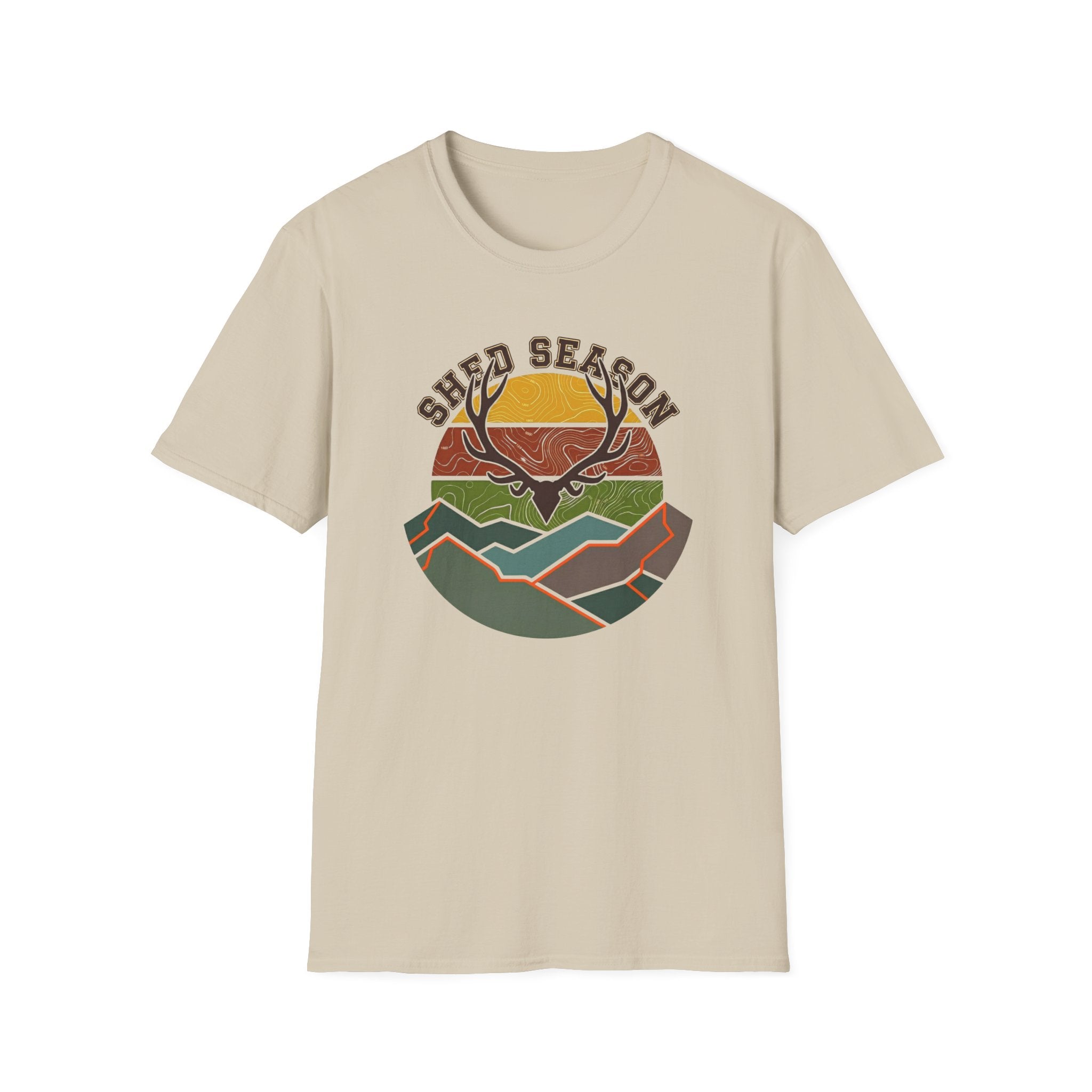 Shed Season Elk Arrowhead T-Shirt