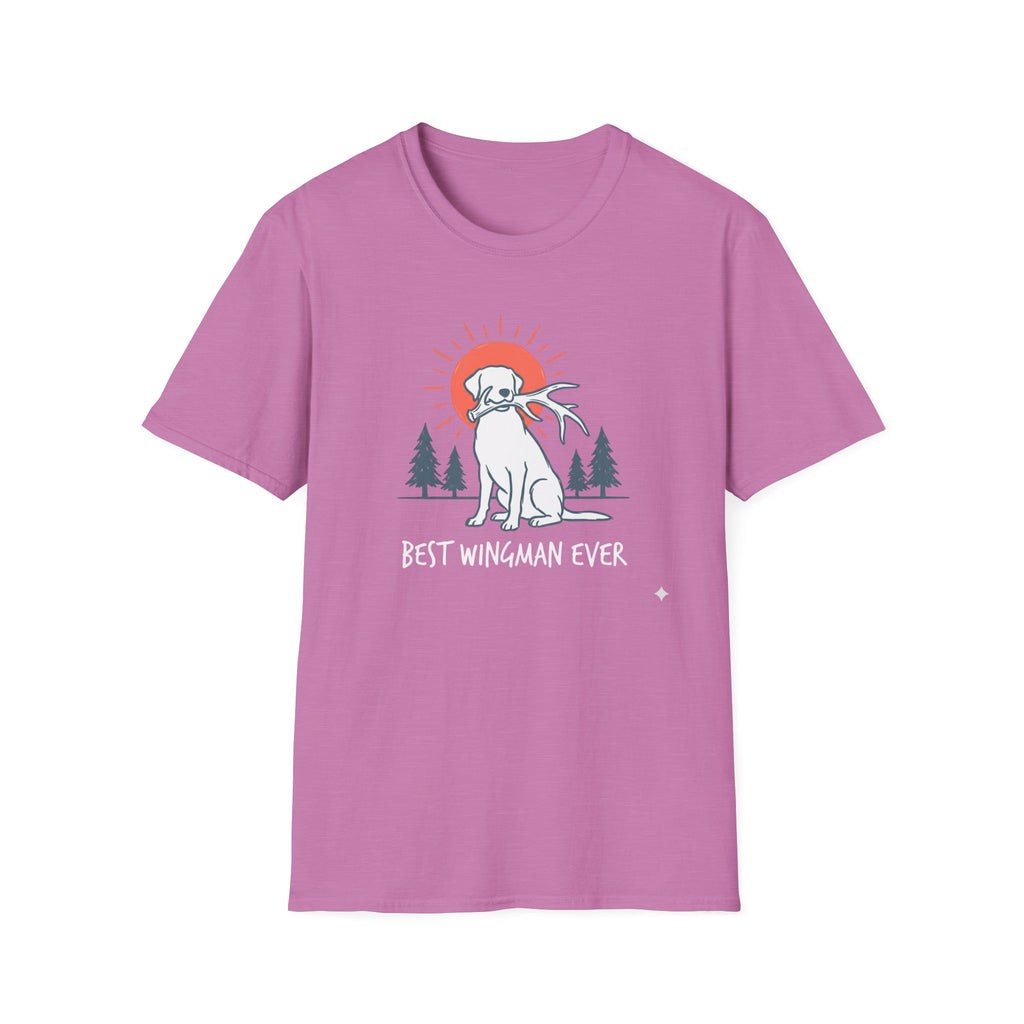 "Best Wingman Ever" Shed Hunting Dog T-Shirt