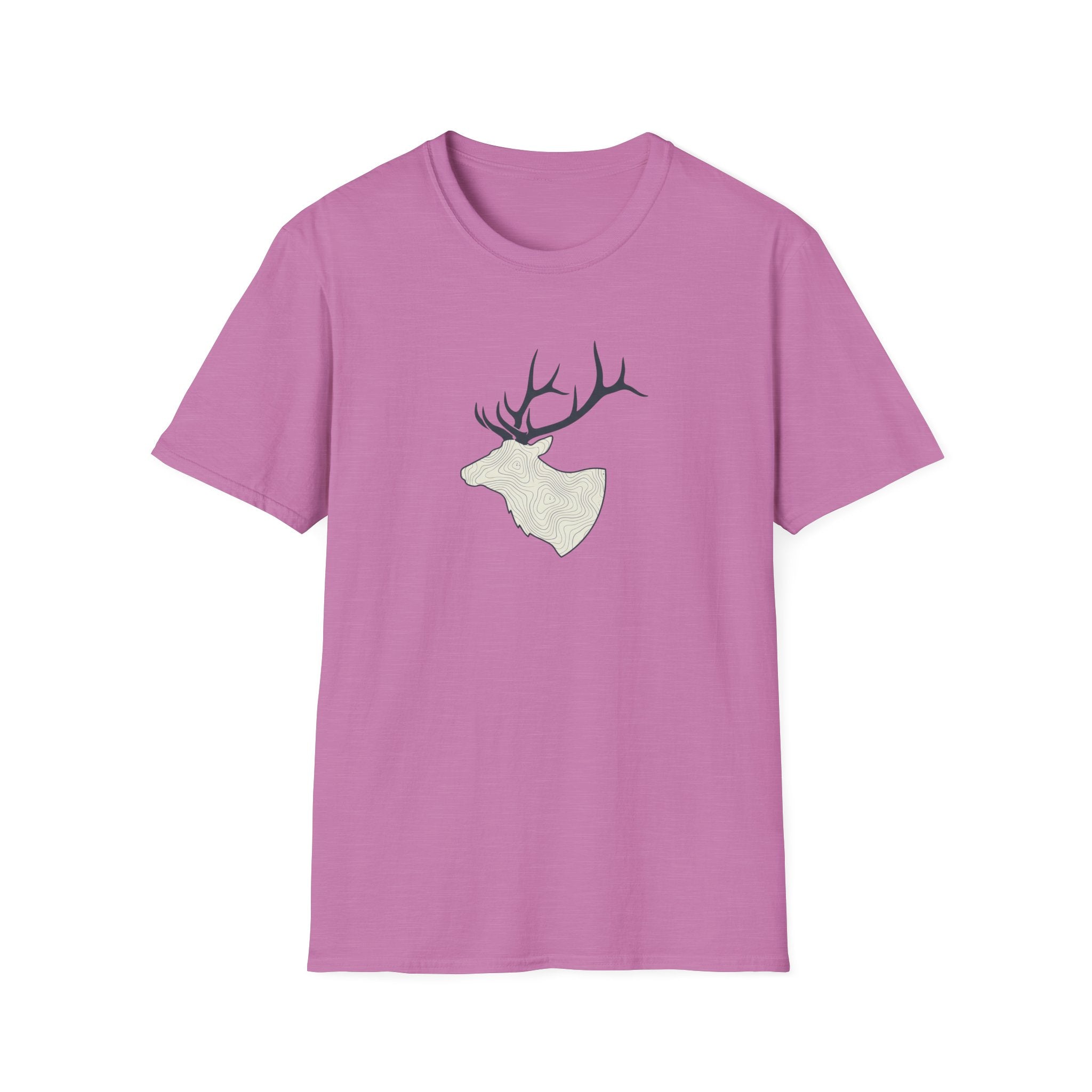 Elk Topography Silhouette T-Shirt