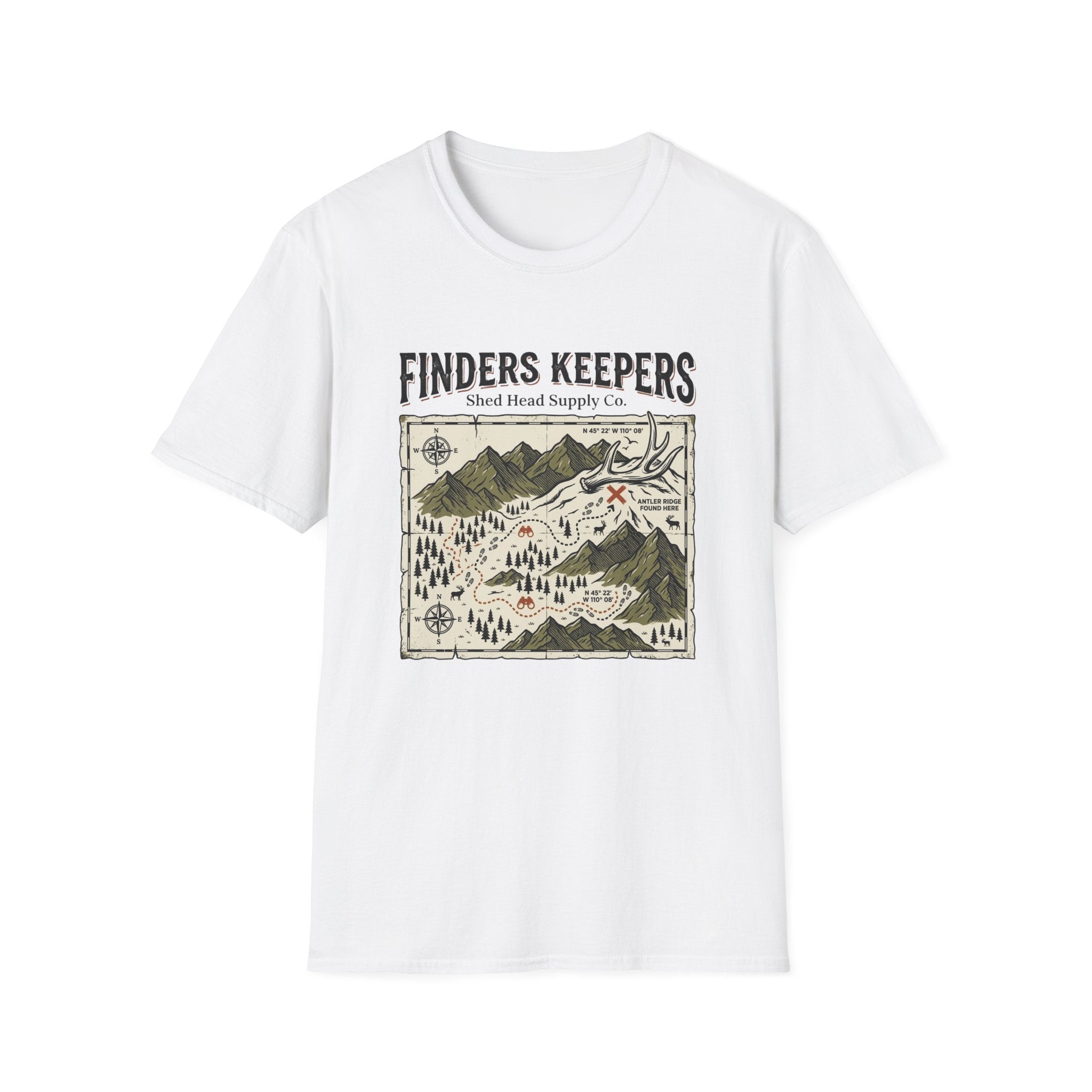 Finders Keepers Treasure Map T-Shirt