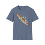 Sunset Stripe Elk Sheds T-Shirt