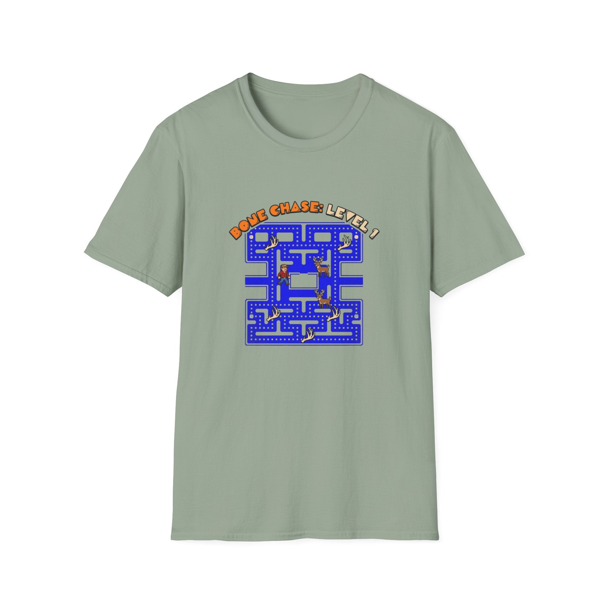 Bone Chase 80's Video Game T-Shirt