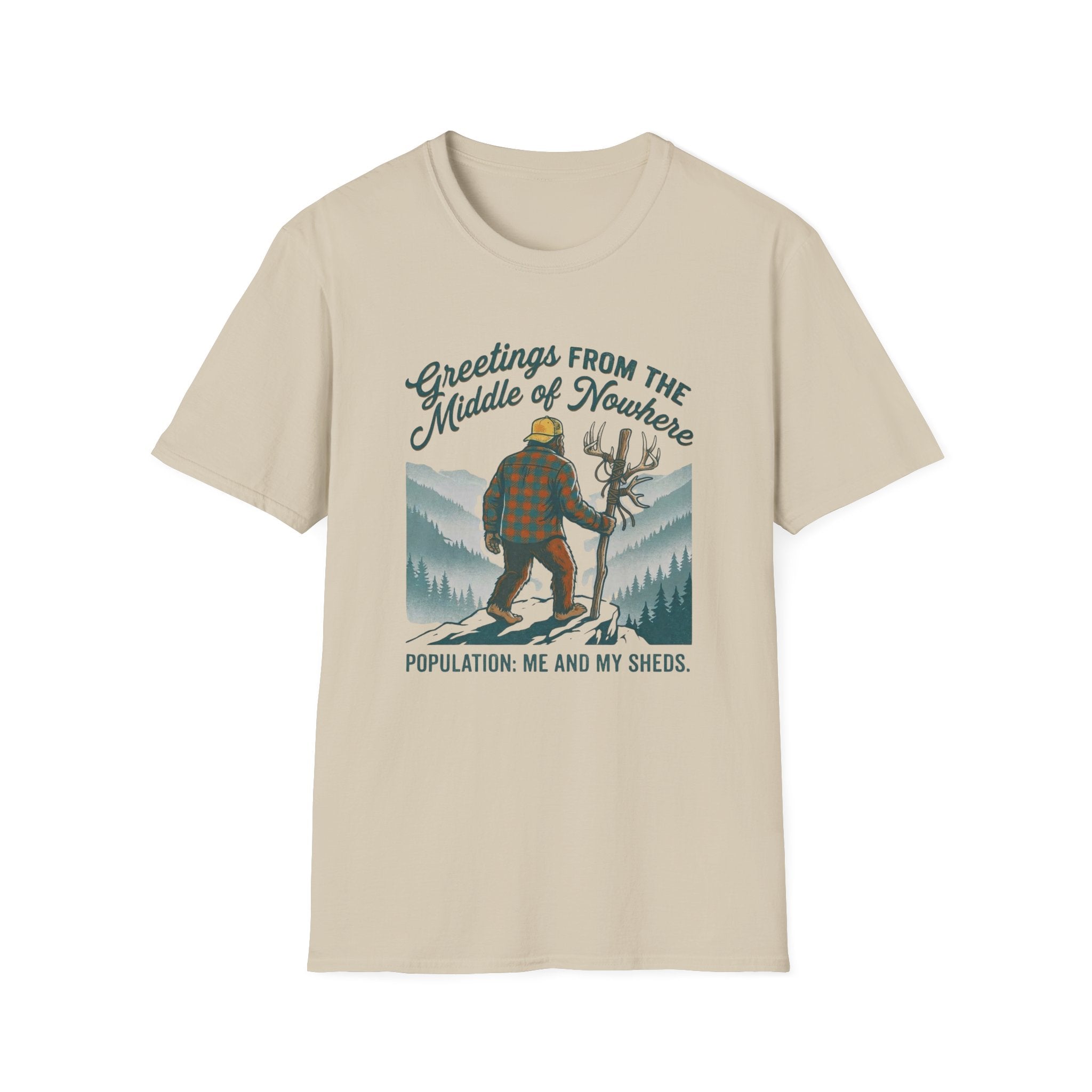Greetings From the Middle of Nowhere T-Shirt