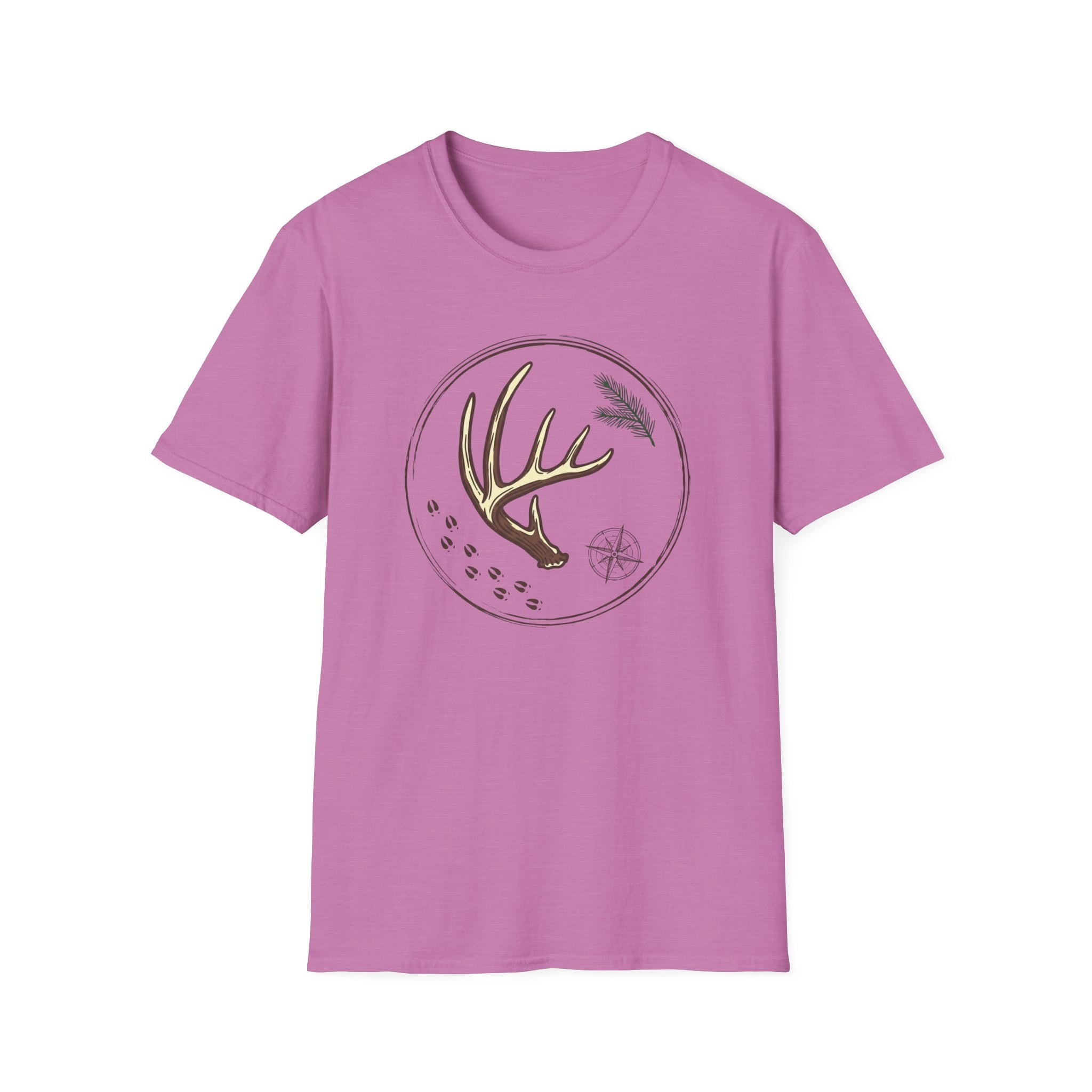 Antler Shed and Hoof Prints T-Shirt