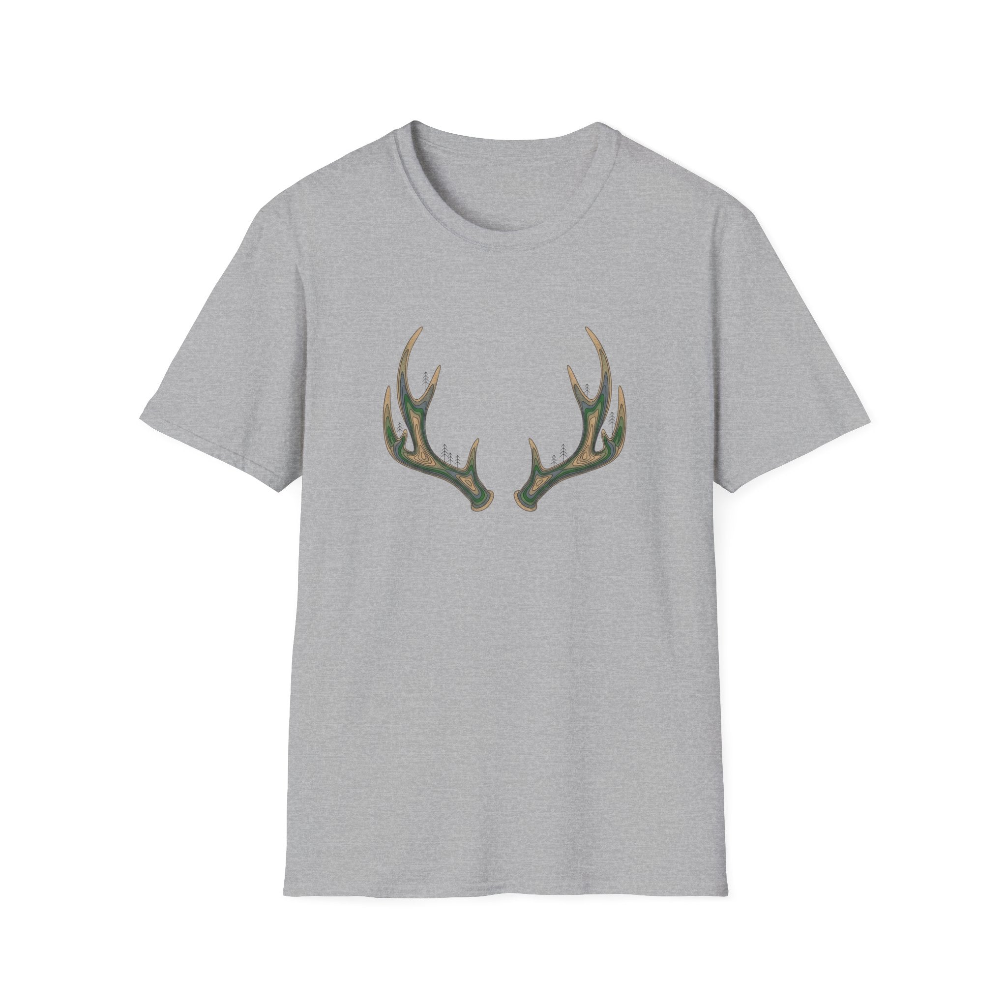Topography of the Antler T-Shirt