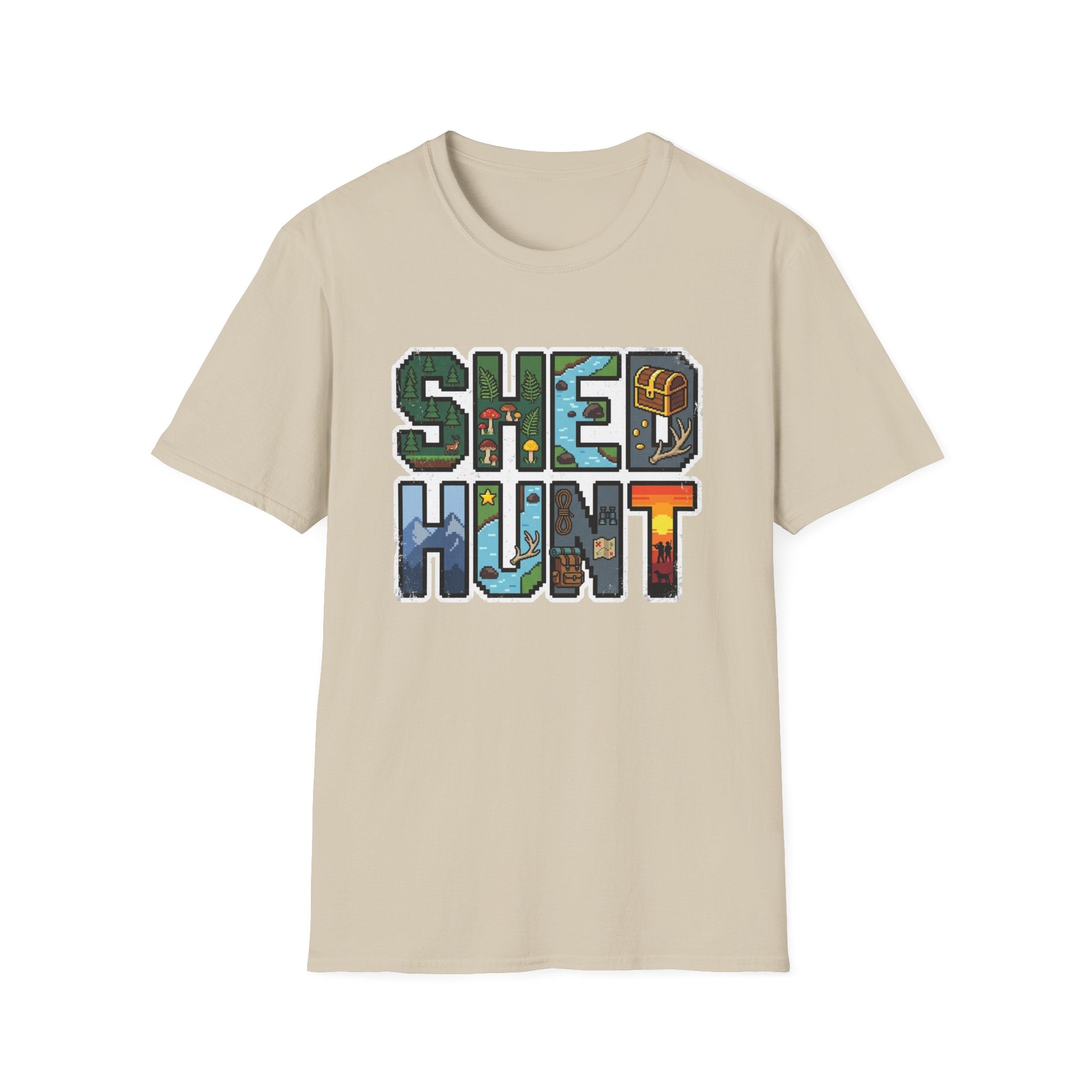 SHED HUNT 80's Pixel T-Shirt