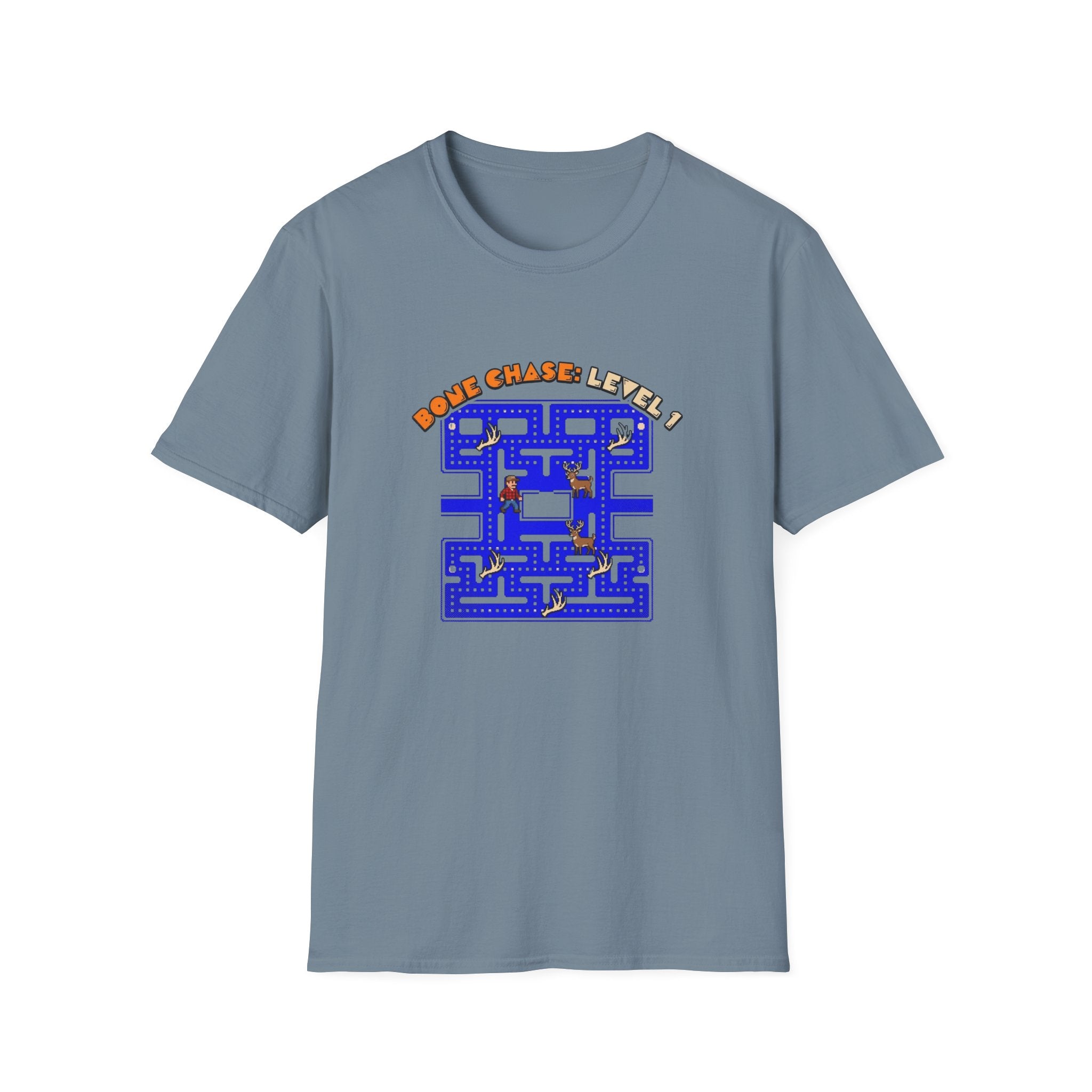Bone Chase 80's Video Game T-Shirt