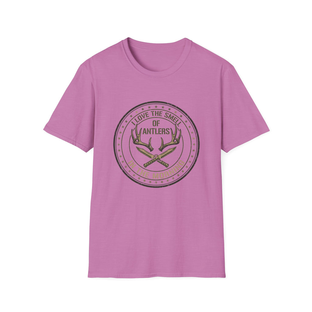 I Love the Smell of Antlers in the Morning T-Shirt