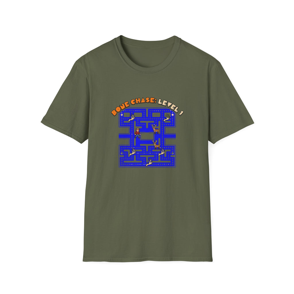 Bone Chase 80's Video Game T-Shirt