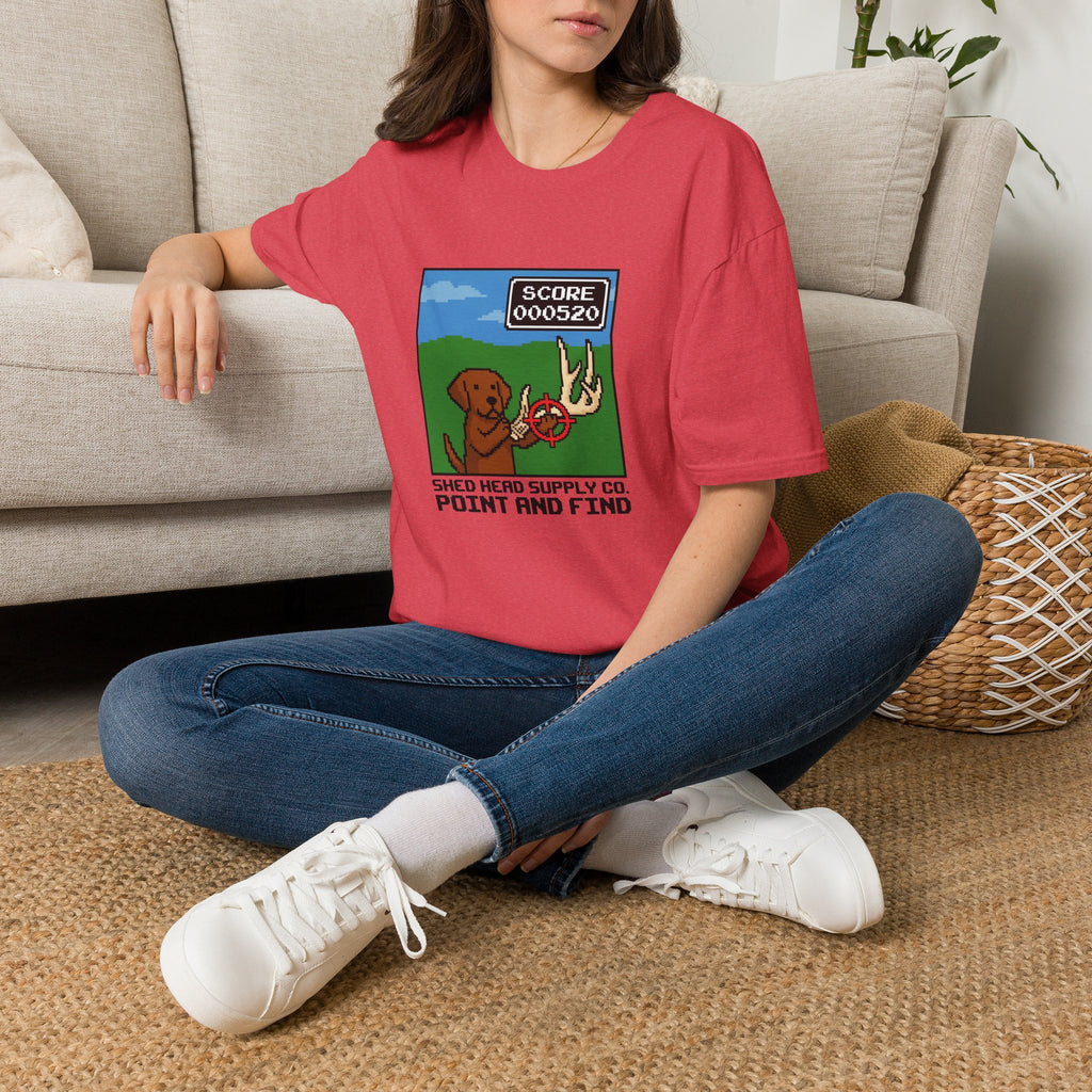 Horn Hunt 80's Video Game T-Shirt