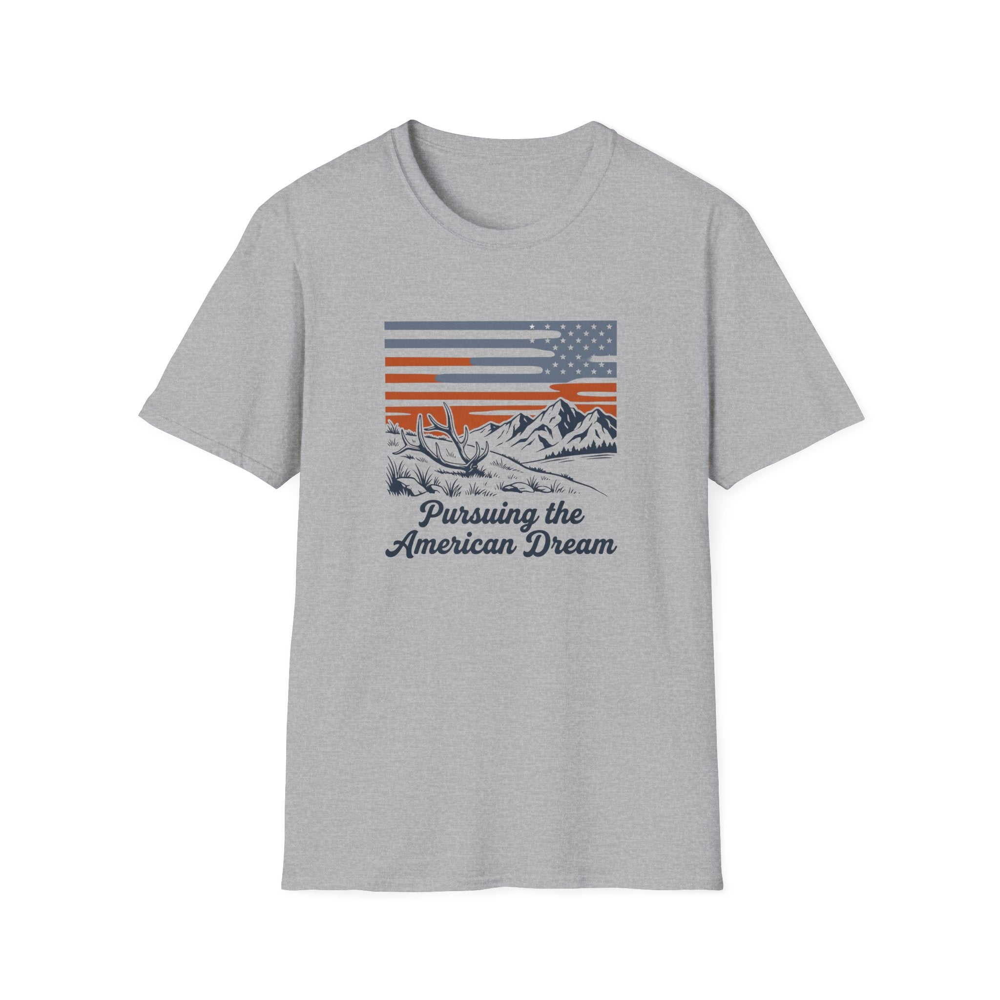 Pursuing the American Dream Antler Shed T-Shirt
