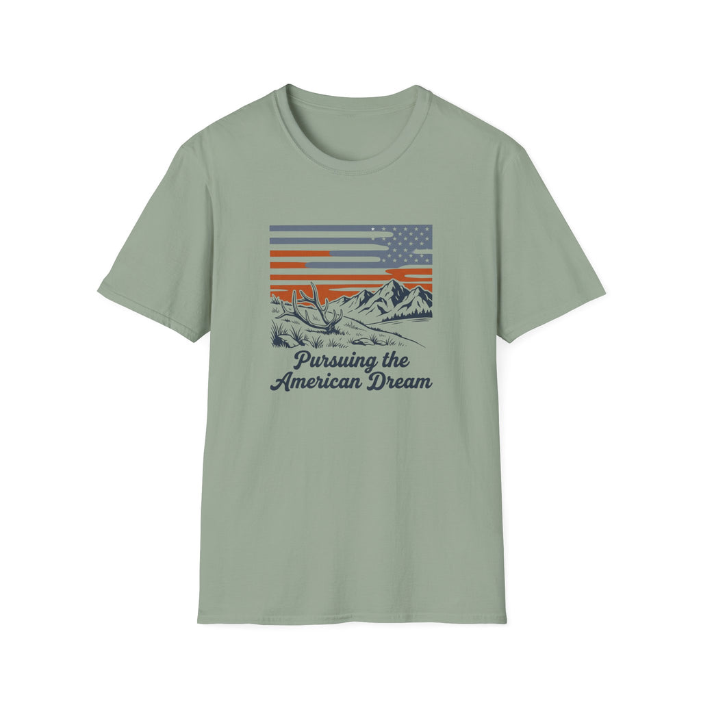 Pursuing the American Dream Antler Shed T-Shirt