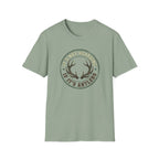 It's Not Hoarding if it's Antlers Badge T-Shirt