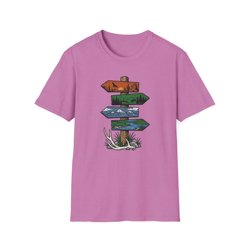 Antler Drop Signpost T-Shirt