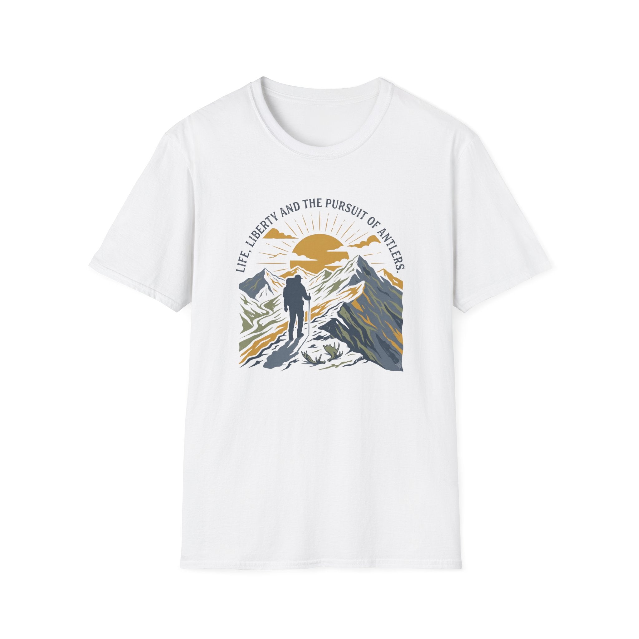Life, Liberty and the Pursuit of Antlers T-Shirt