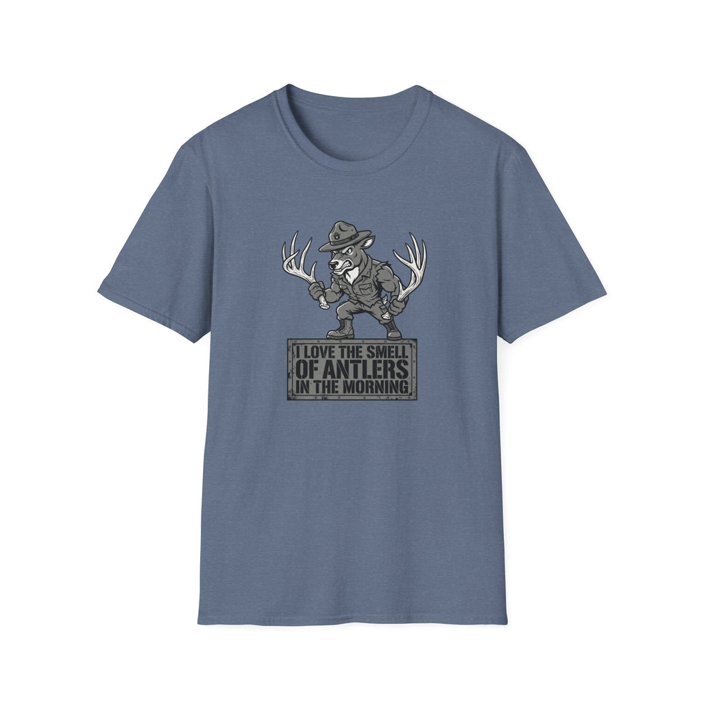 I Love the Smell of Antlers in the Morning. Deer Sargeant T-Shirt