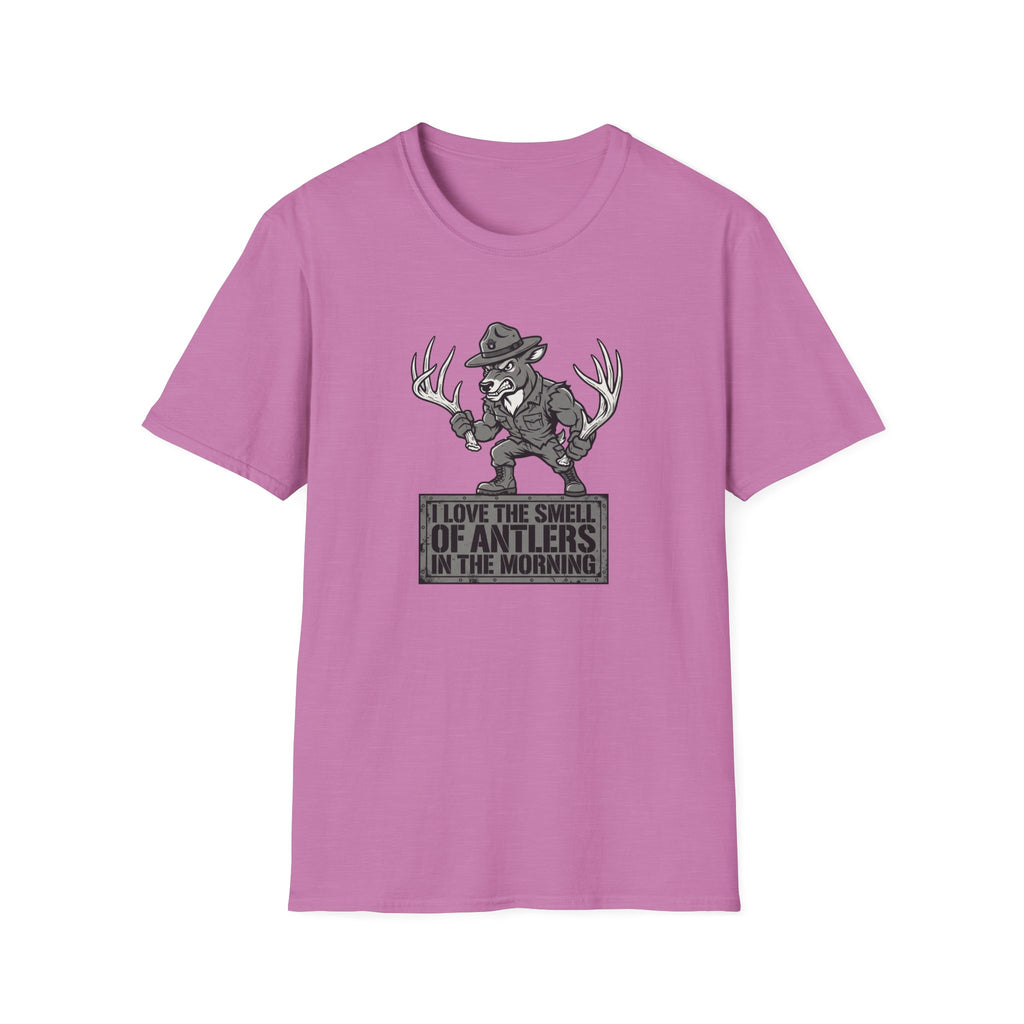I Love the Smell of Antlers in the Morning. Deer Sargeant T-Shirt