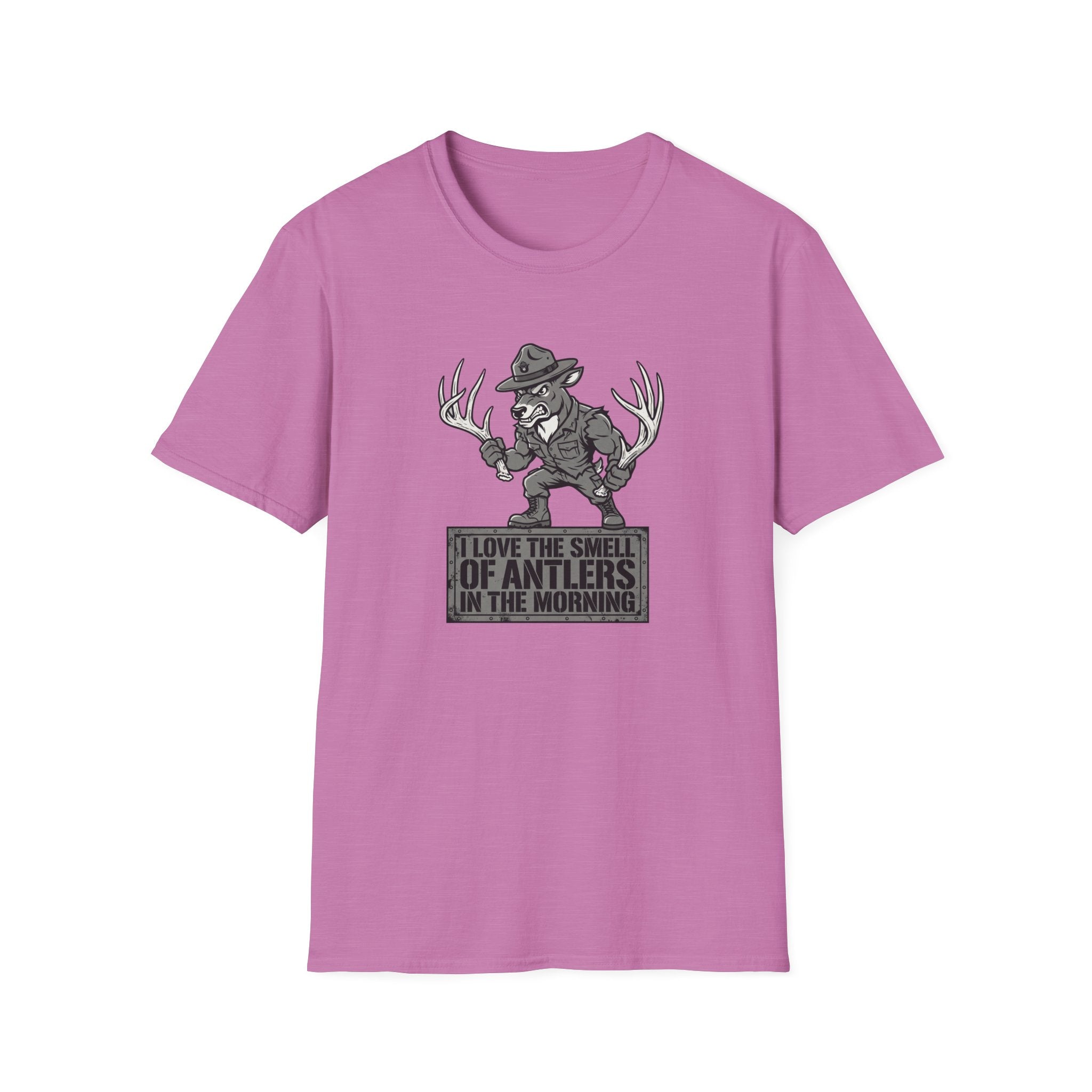 I Love the Smell of Antlers in the Morning. Deer Sargeant T-Shirt
