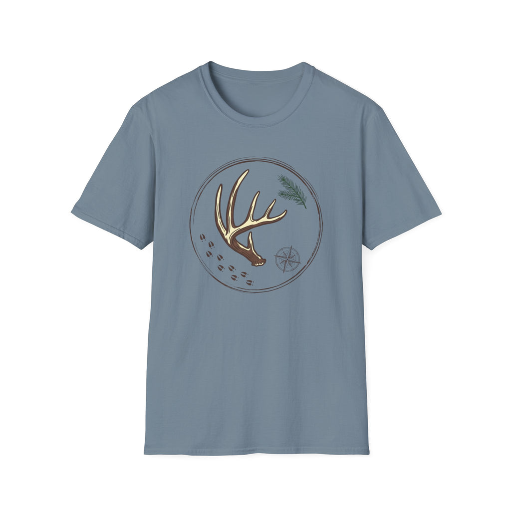 Antler Shed and Hoof Prints T-Shirt