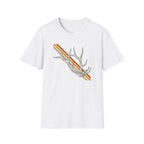 Sunset Stripe Elk Sheds T-Shirt