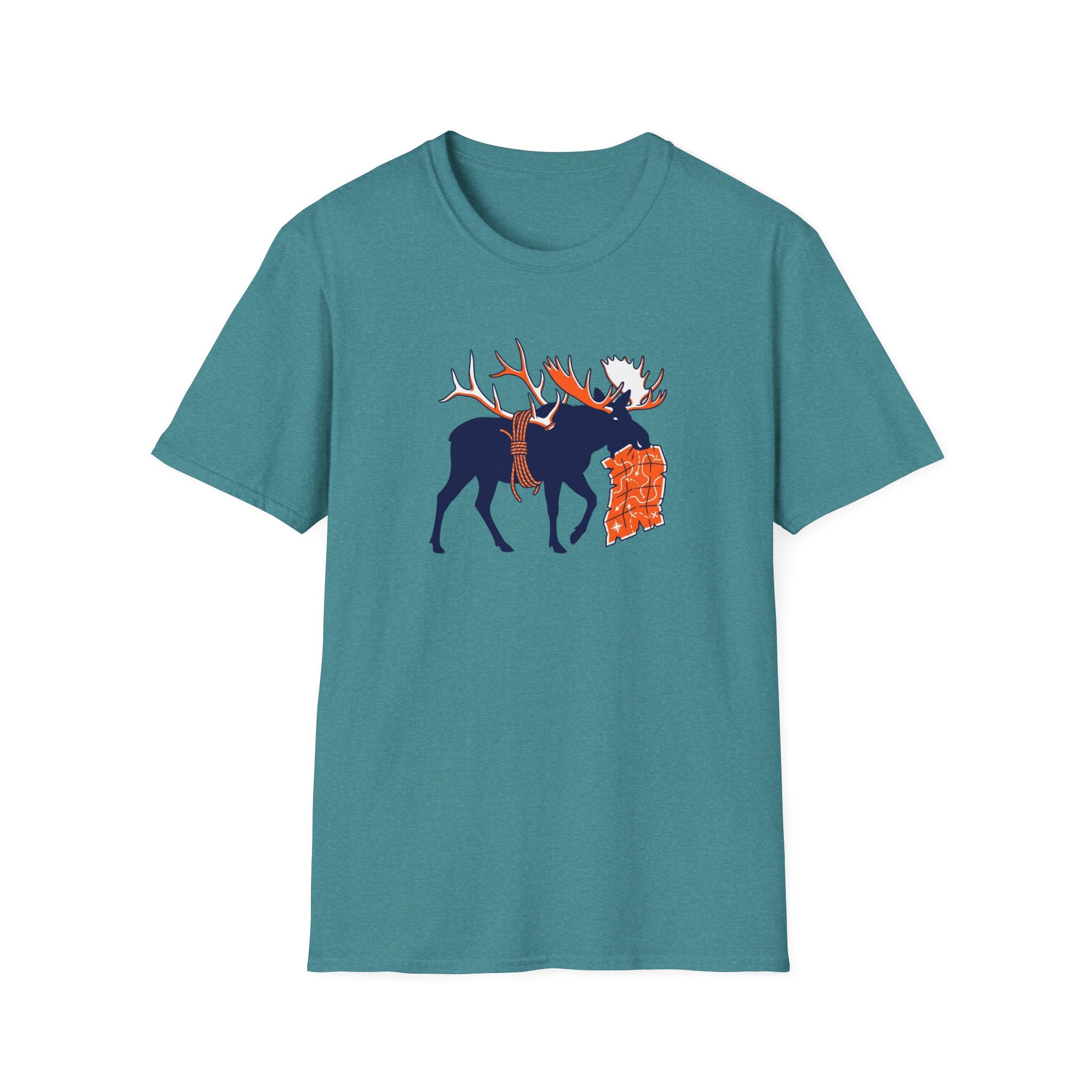 The Moose With The Map T-Shirt