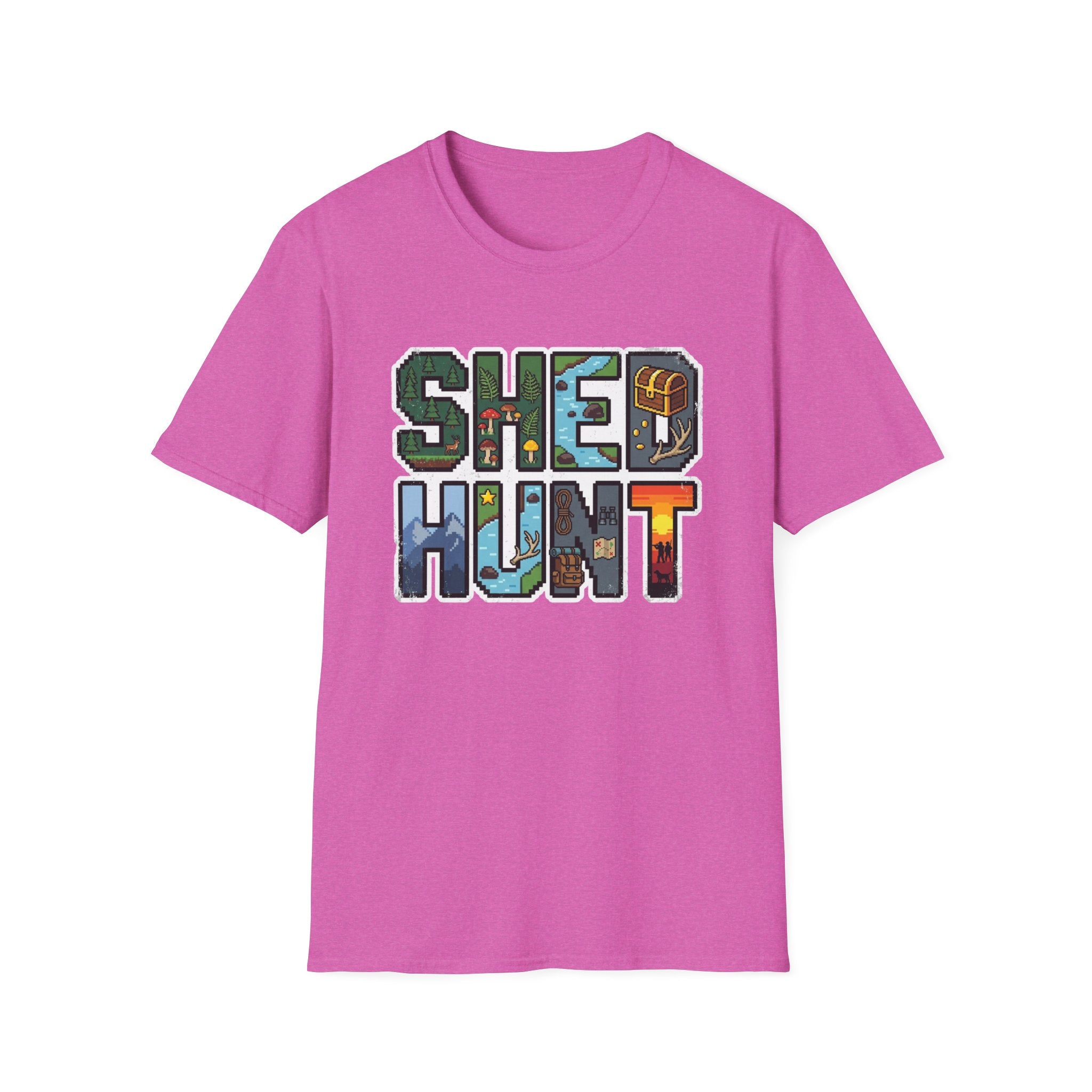 SHED HUNT 80's Pixel T-Shirt