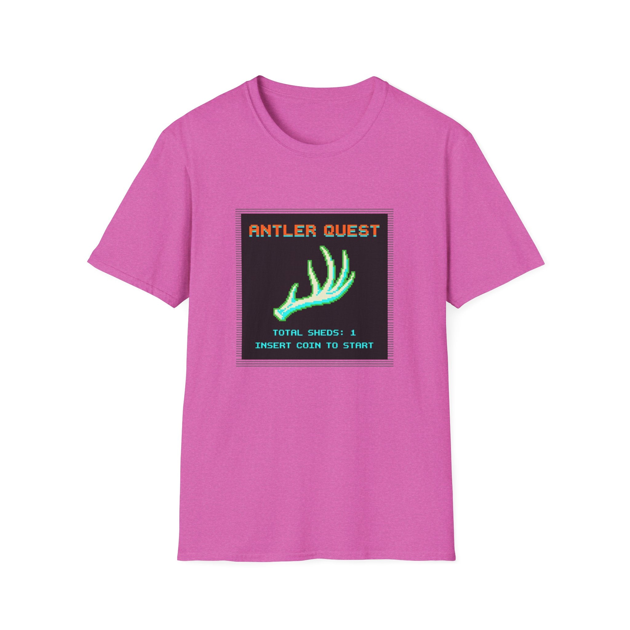 Antler Quest 80's Pixel T-Shirt