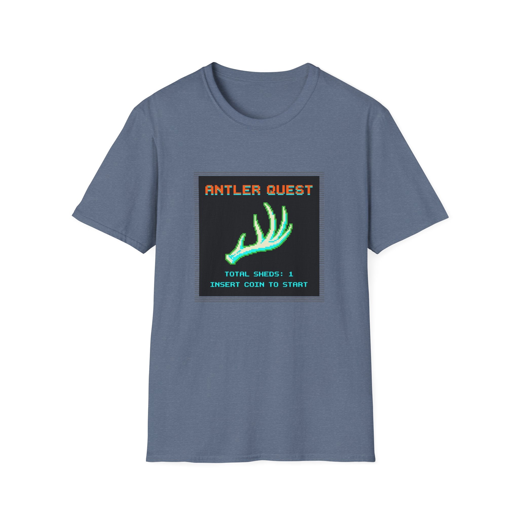 Antler Quest 80's Pixel T-Shirt