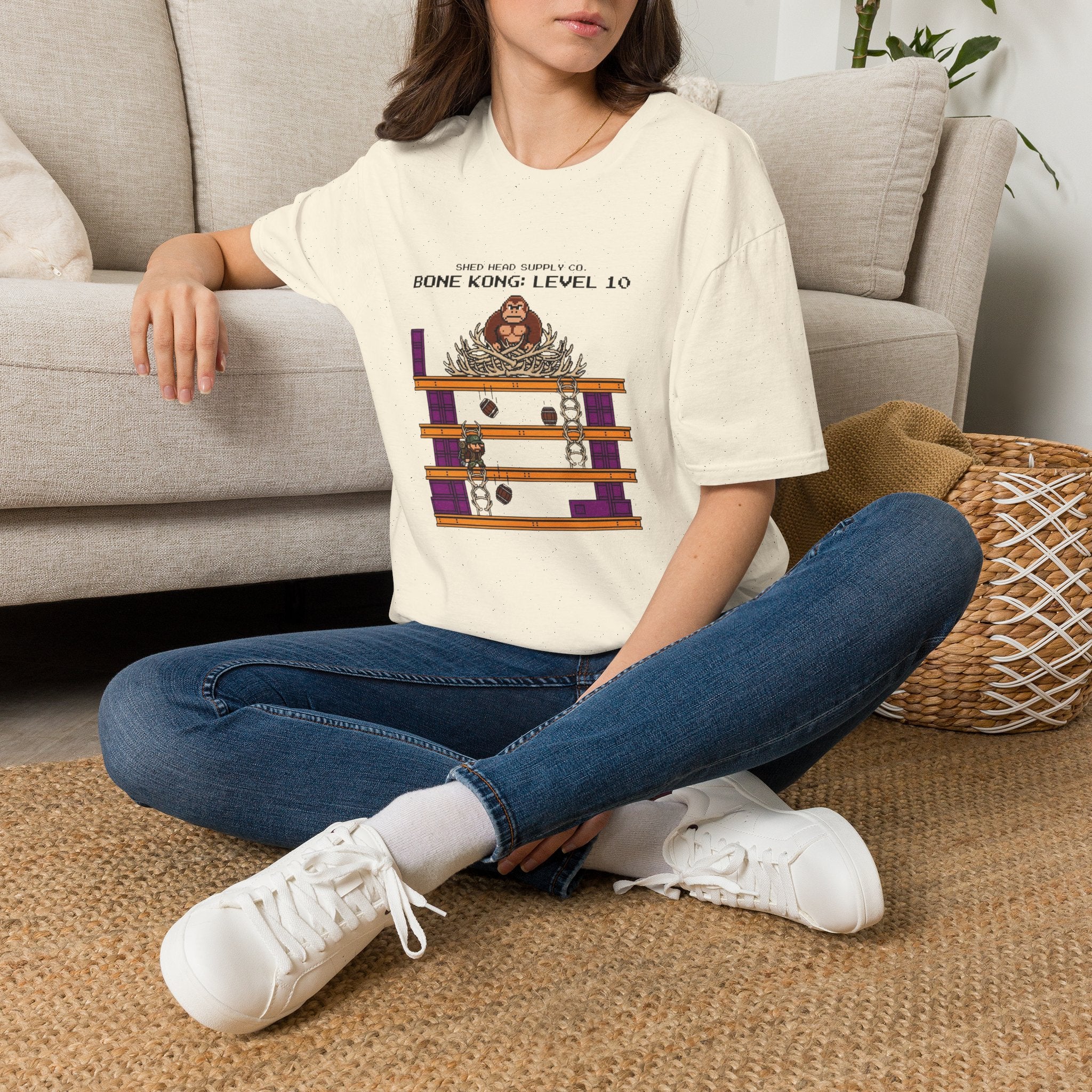 Bone Kong 80's Video Game T-Shirt