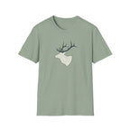 Elk Topography Silhouette T-Shirt