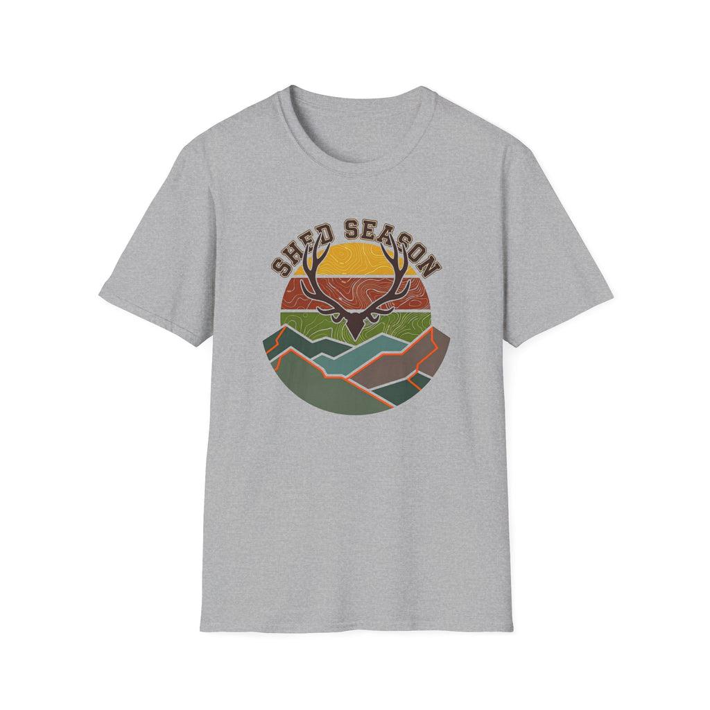 Shed Season Elk Arrowhead T-Shirt