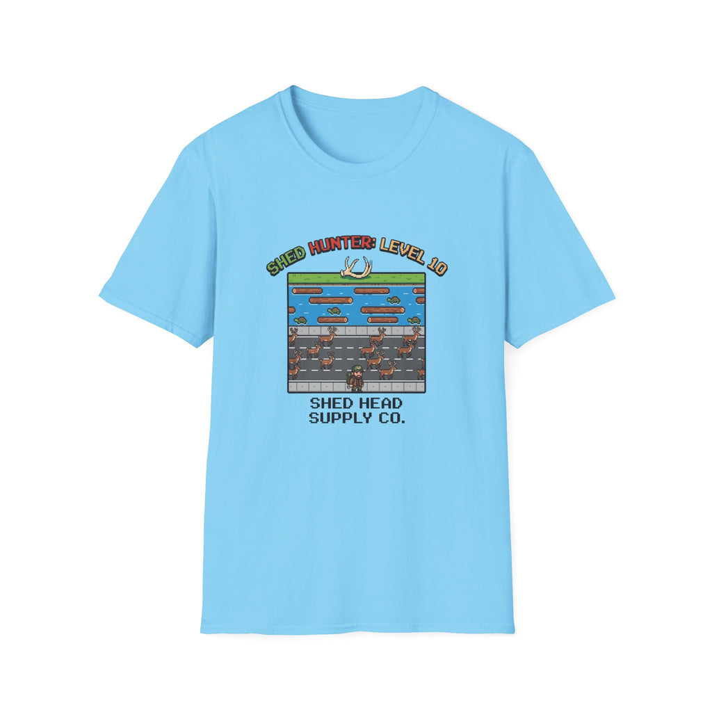 Shed Hunter 80's Video Game T-Shirt