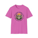 Shed Head Hiking Club. More Miles. More Piles. T-Shirt