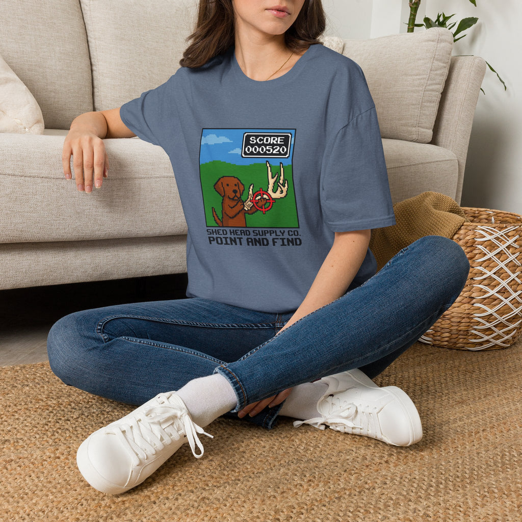 Horn Hunt 80's Video Game T-Shirt