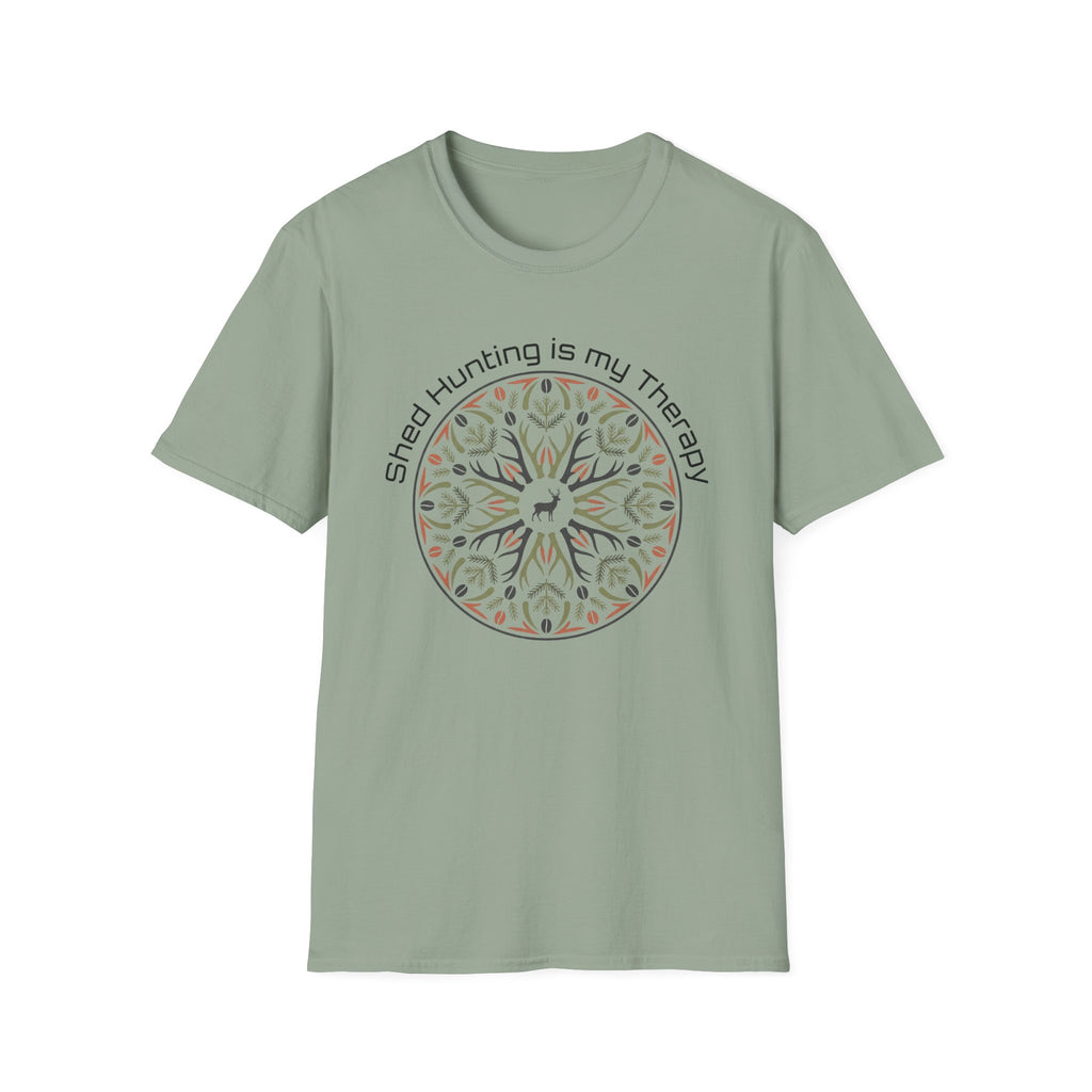 Shed Hunting is my Therapy Mandala T-Shirt
