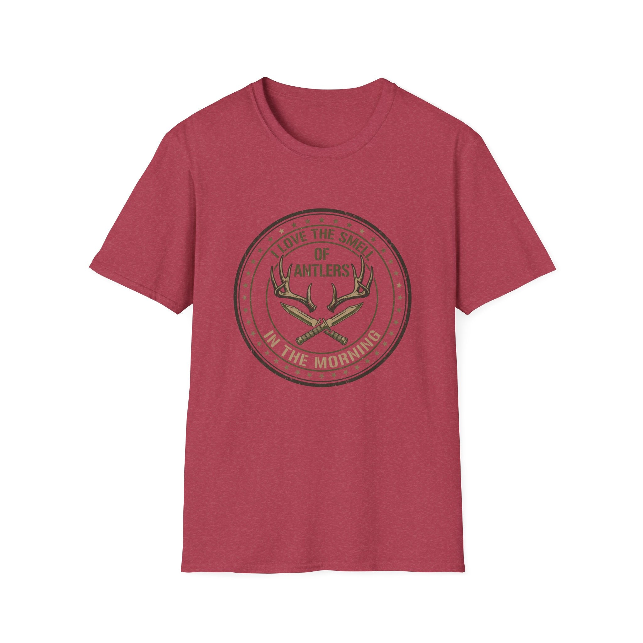 I Love the Smell of Antlers in the Morning T-Shirt