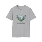 Shed Head Antler Watercolor T-Shirt