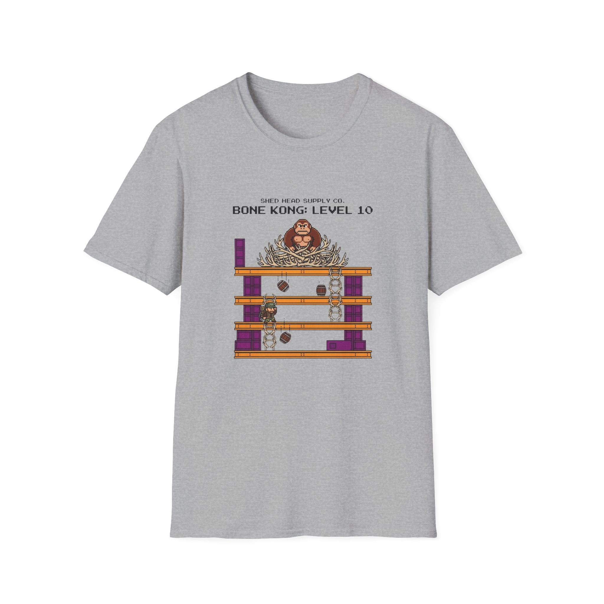 Bone Kong 80's Video Game T-Shirt