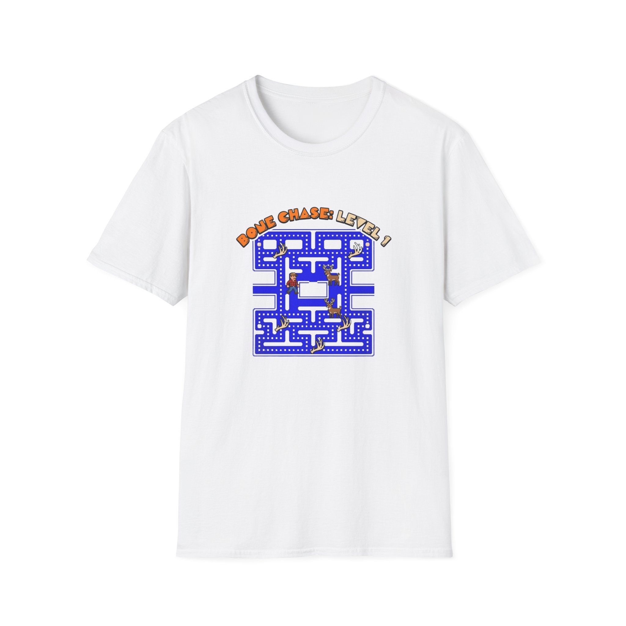 Bone Chase 80's Video Game T-Shirt