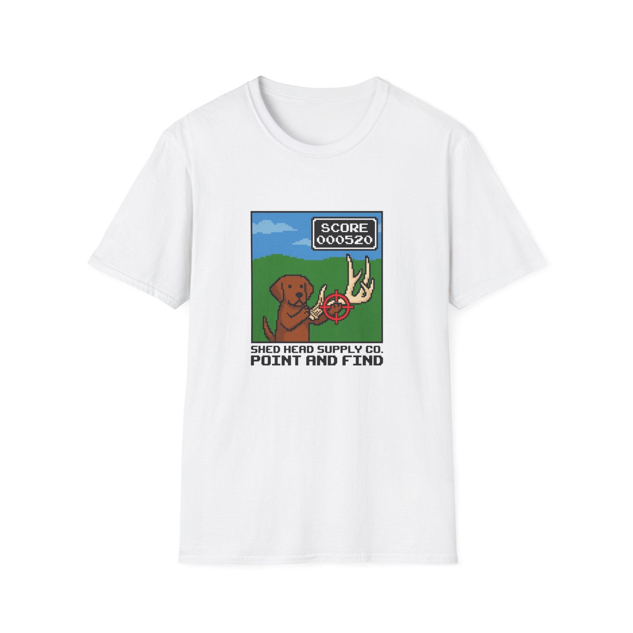 Horn Hunt 80's Video Game T-Shirt