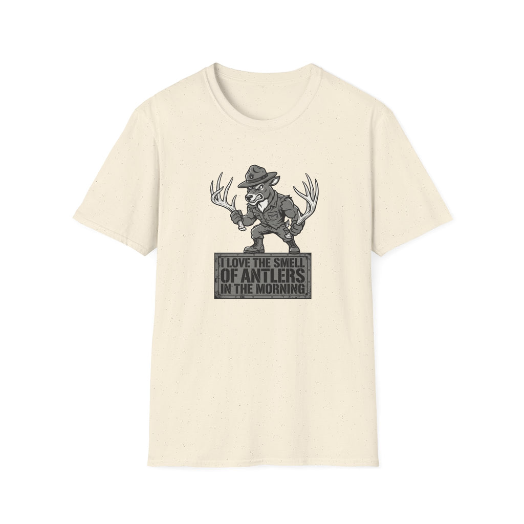 I Love the Smell of Antlers in the Morning. Deer Sargeant T-Shirt