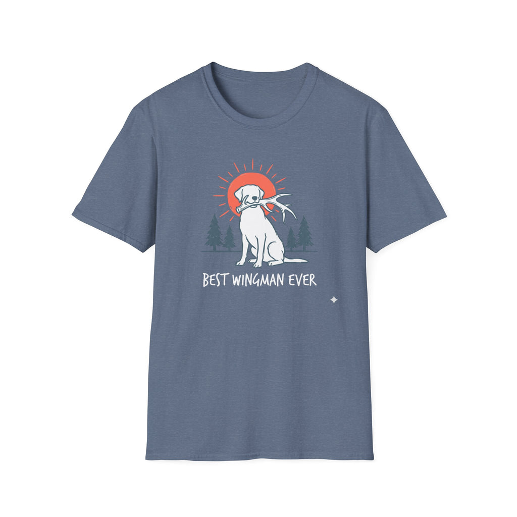 "Best Wingman Ever" Shed Hunting Dog T-Shirt
