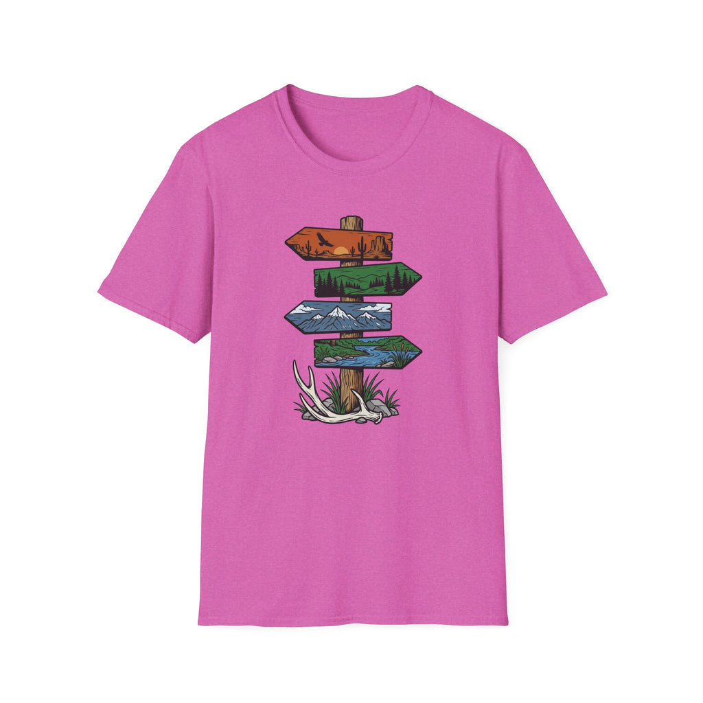 Antler Drop Signpost T-Shirt
