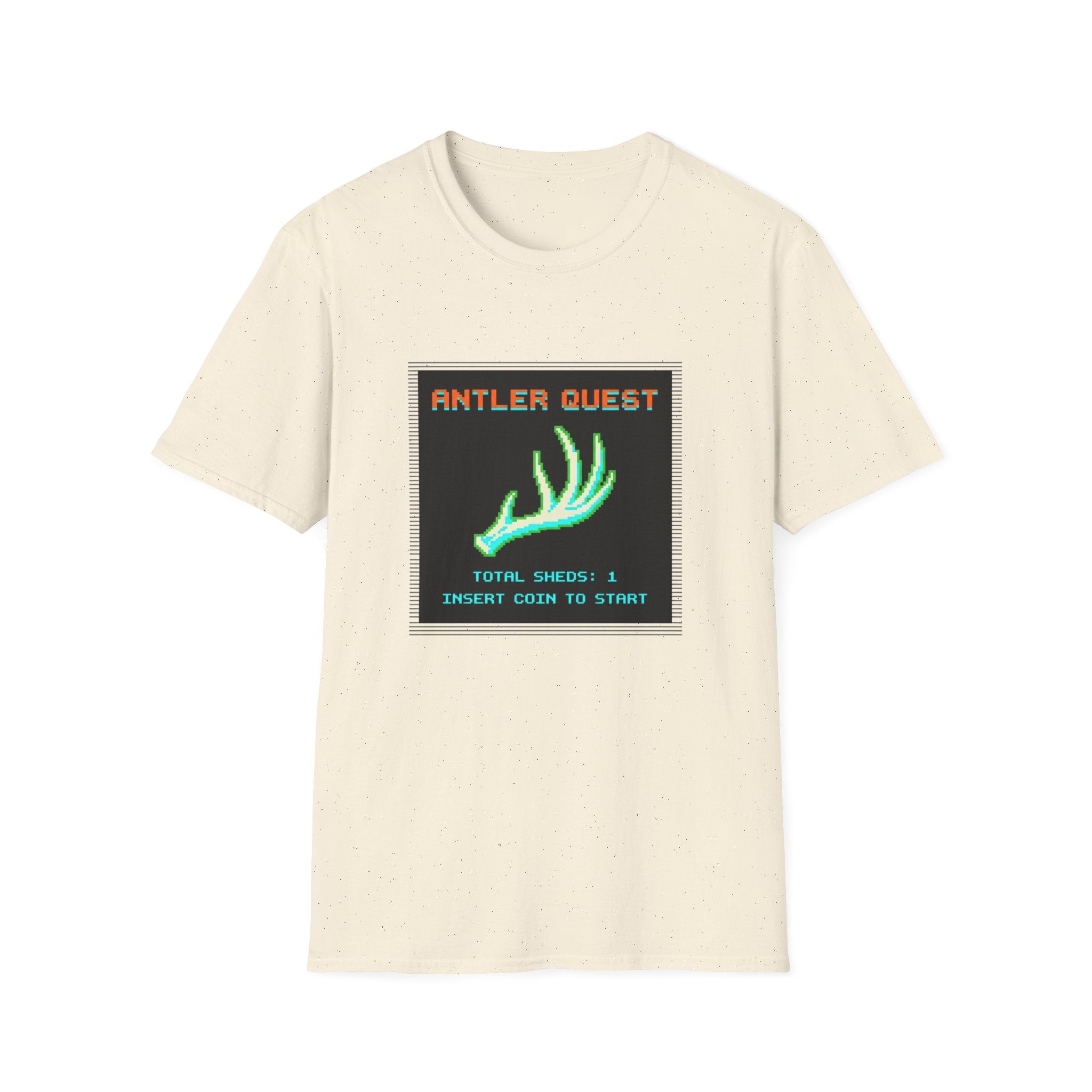 Antler Quest 80's Pixel T-Shirt