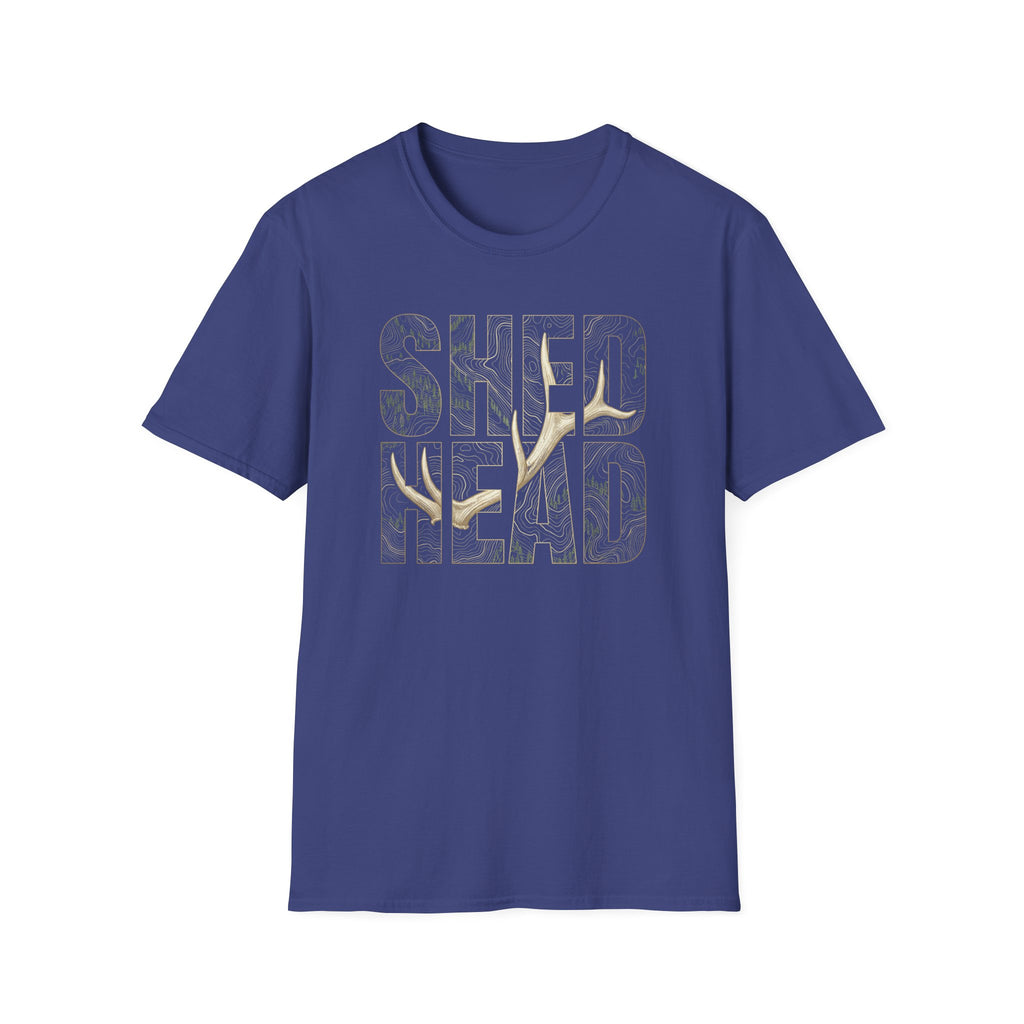 SHED HEAD Elk Shed Topography T-Shirt