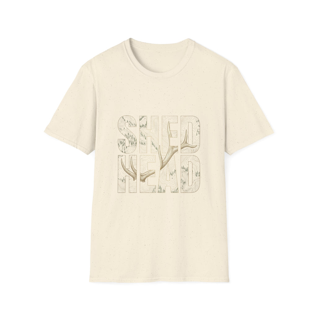 SHED HEAD Elk Antler Topography T-Shirt