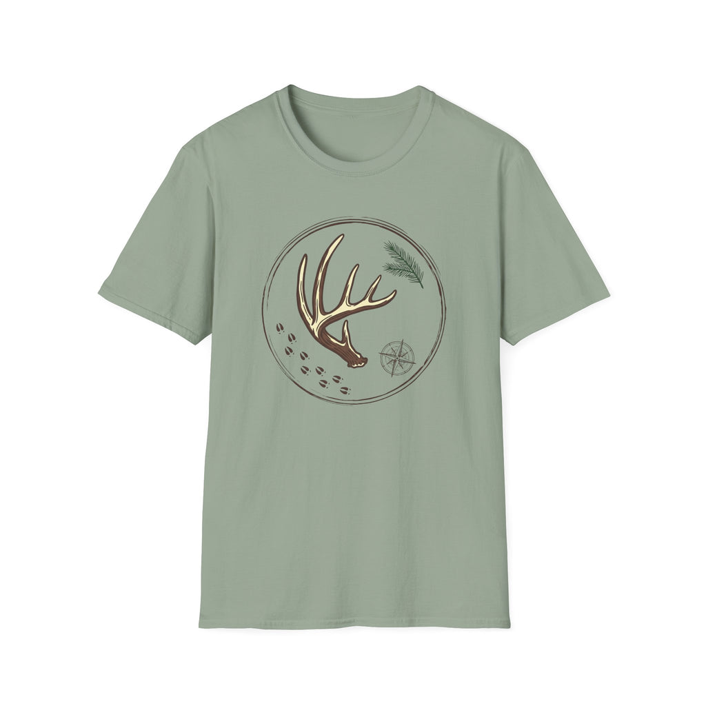 Antler Shed and Hoof Prints T-Shirt